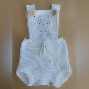 Crochet Pattern Baby Overall - Newborn to 6 months